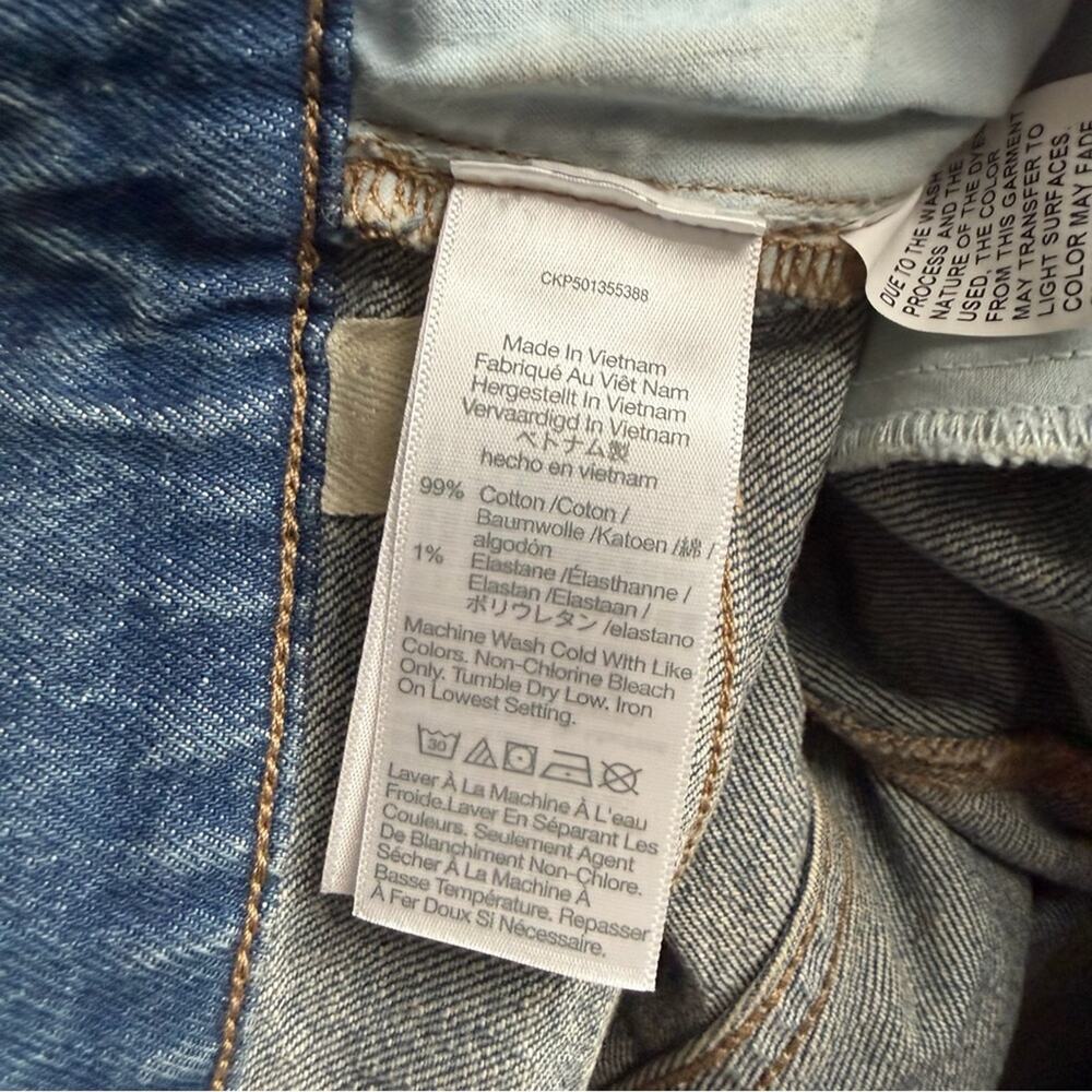 Madewell The Tall Longline Straight Jean Size 33T - Picture 8 of 11